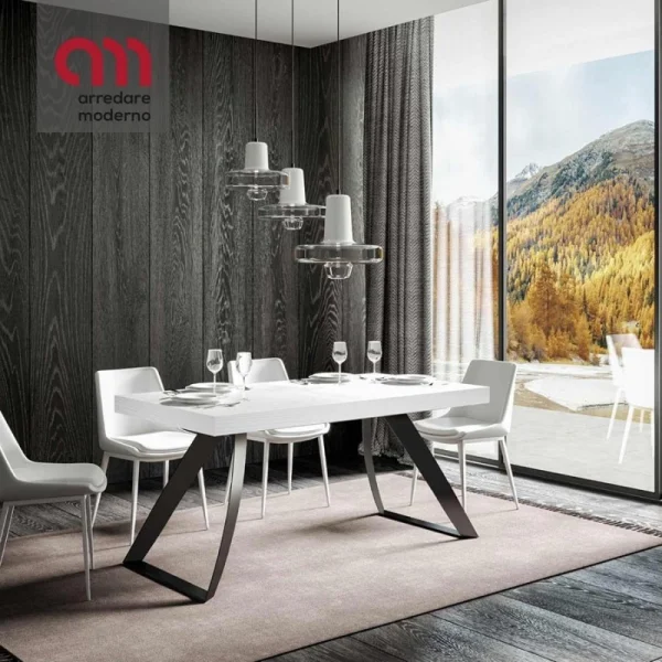 Table Proxy Itamoby extensible cadre anthracite