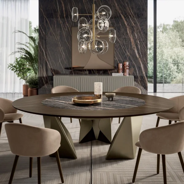Table ronde Kaleido Ring Bontempi Casa