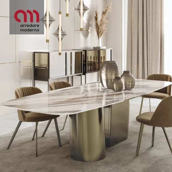 Table tonneau extensible Kimono Bontempi Casa