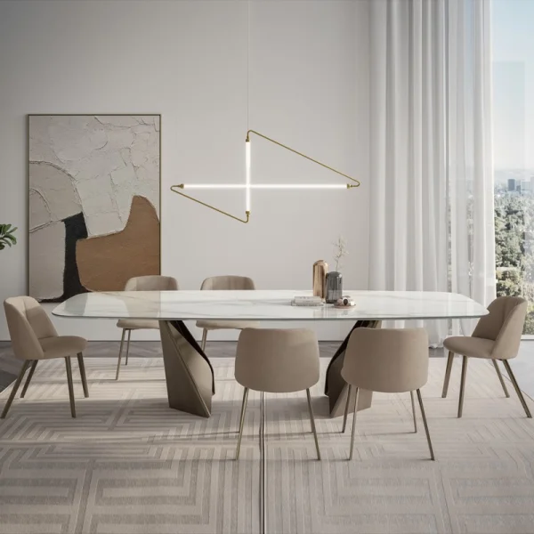 Table tonneau fixe Kaleido Bontempi Casa