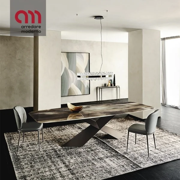 Table Tyron Crystalart Cattelan Italia