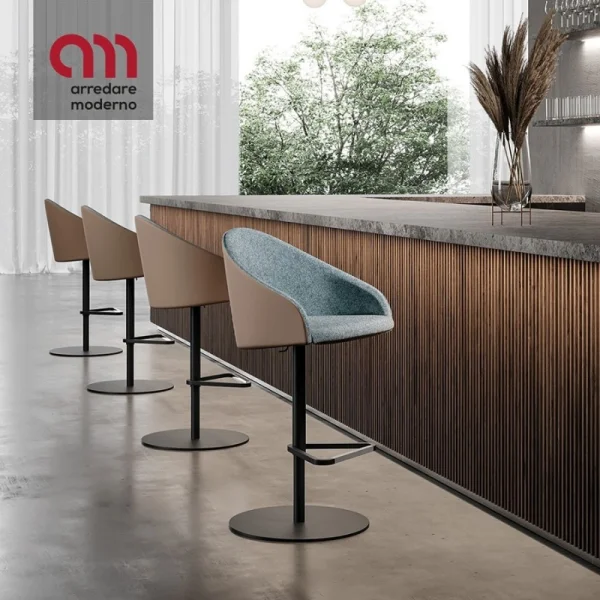 Tabouret pivotant Kameo Kastel
