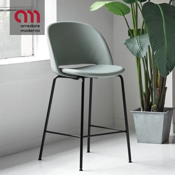 Tabouret Polo Bontempi revêtu