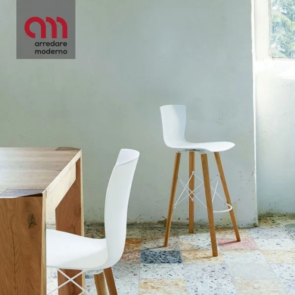 Tabouret Rap Wood.ss Colico