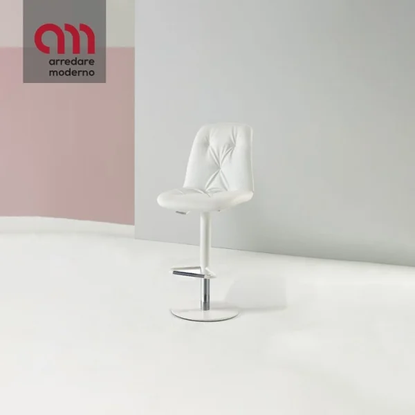 Tabouret Spring Ingenia Casa Bontempi pivotant