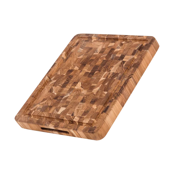 Teakhaus Planche à découper Butcher Block Carving 313 Moyen