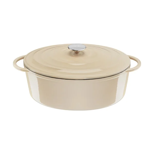 Tefal Tefal LOV cocotte ovale 7.2L Beige