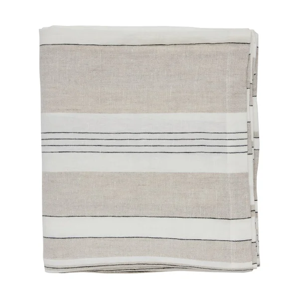 Tell Me More Nappe Noah Beige stripe, 145x270 cm