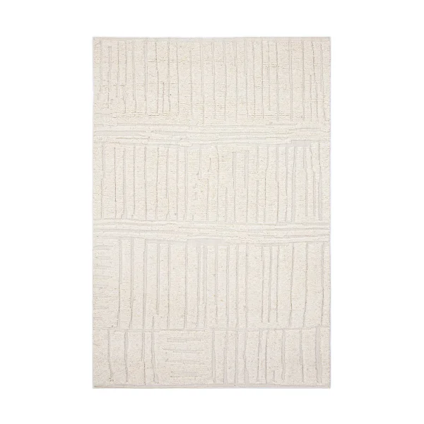 Tell Me More Tapis en laine Sandnes White, 170x240 cm