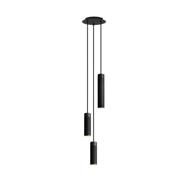 Thorup Copenhagen - Patrone Cluster 3 Suspension Noir Laiton Bruni