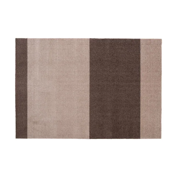 tica copenhagen Stripes by tica tapis de couloir horizontal Sand-brown, 90x130 cm
