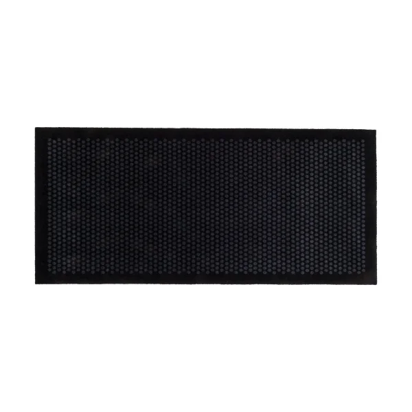 tica copenhagen Tapis de couloir Dots Black, 90x200 cm