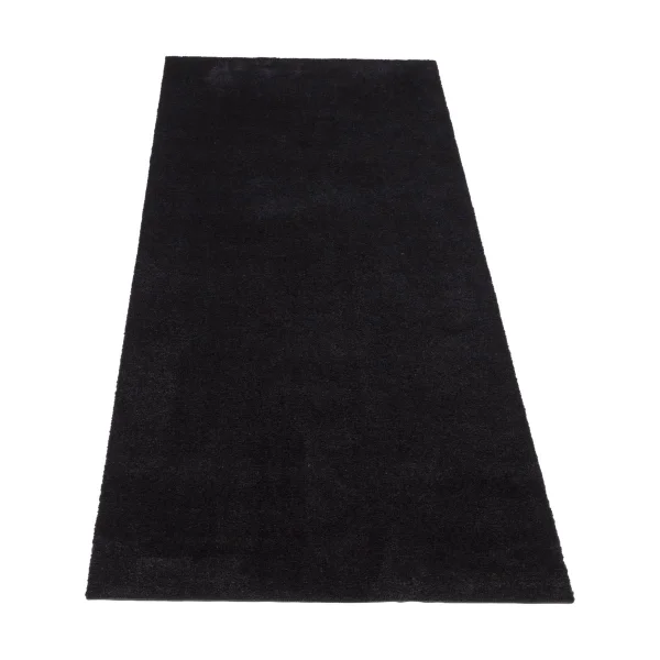 tica copenhagen Tapis de couloir Unicolor Black, 90x200 cm