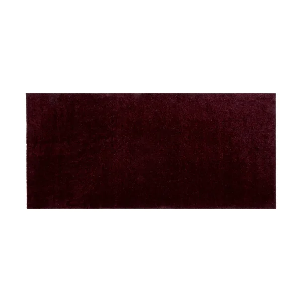 tica copenhagen Tapis de couloir Unicolor Bordeaux, 90x200 cm