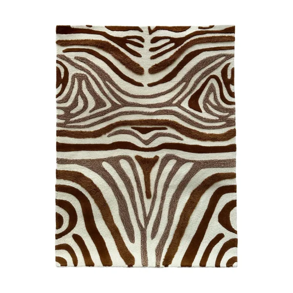 Tinted Tapis en laine Jepson 130x180 cm Brown-off white
