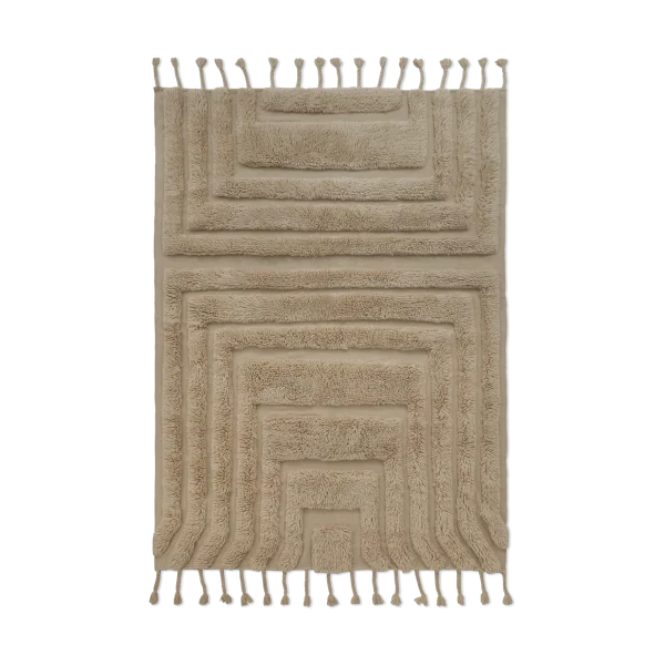 Tinted Tapis en laine Kask 170x240 cm Beige