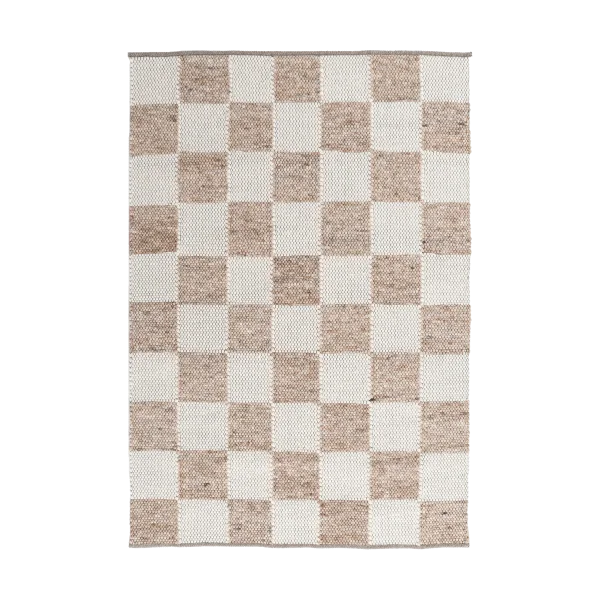 Tisca Tapis Édition Spéciale Gotland Design Light brown-white nr. 2412, 70x140 cm