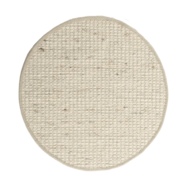 Tisca Tapis rond Greenland Swift Natural white nr. 11, Ø300 cm
