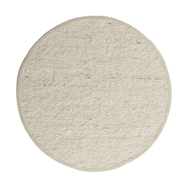 Tisca Tapis rond Sierrafil Natural white nr. 11, Ø170 cm