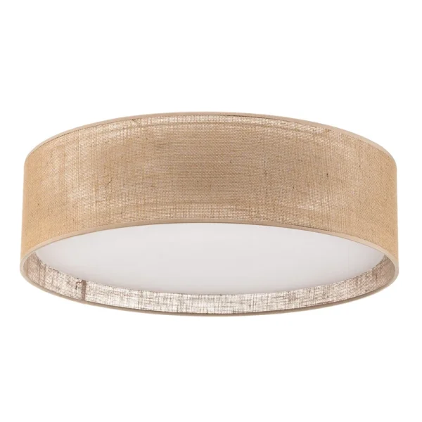 TK Lighting - Juta plafonnier Ø 60 cm beige textile