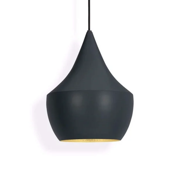 Tom Dixon - Beat Light Fat LED Suspension Noir