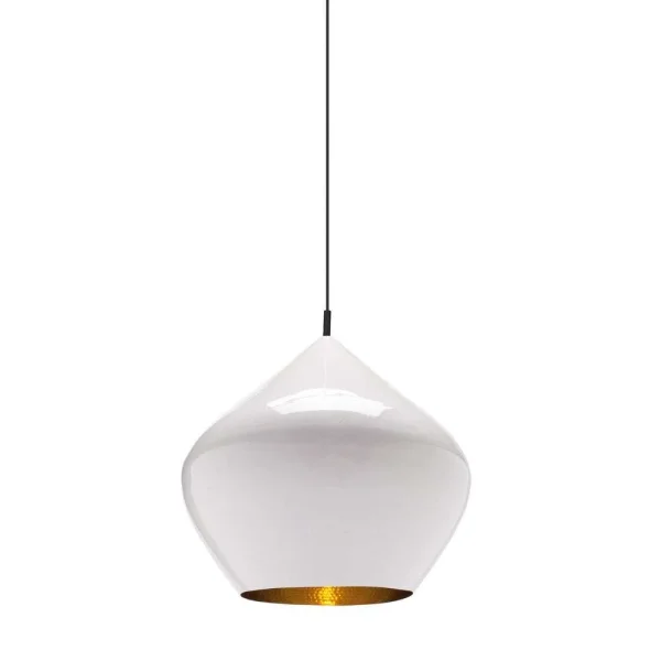 Tom Dixon - Beat Light Stout LED Suspension Blanc