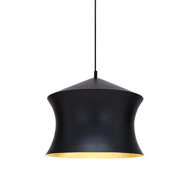 Tom Dixon - Beat Light Waist LED Suspension Noir