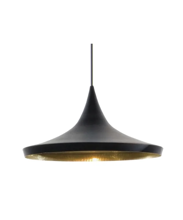 Tom Dixon - Beat Light Wide LED Suspension Noir