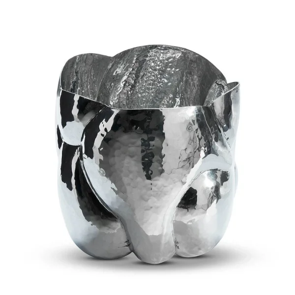 Tom Dixon - Cloud Vessel Pot de Fleurs Short Silver
