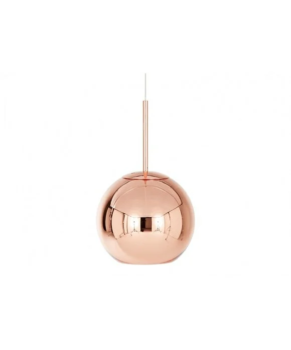 Tom Dixon - Copper Round LED Pendant Ø25