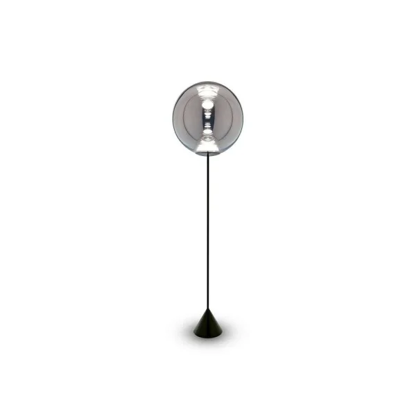 Tom Dixon - Globe Cone Slim Lampadaire Silver