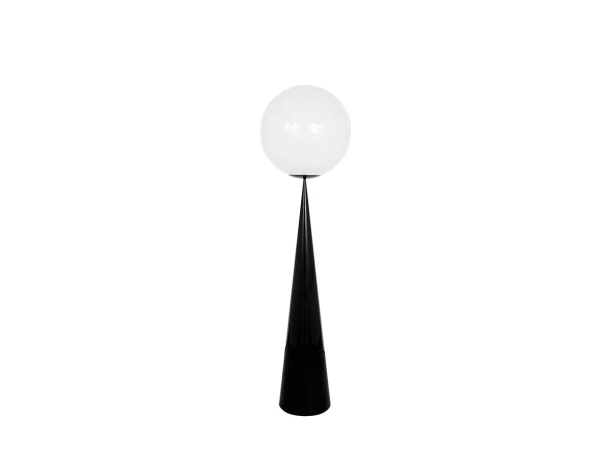 Tom Dixon - Globe Fat Lampadaire Opal/Black