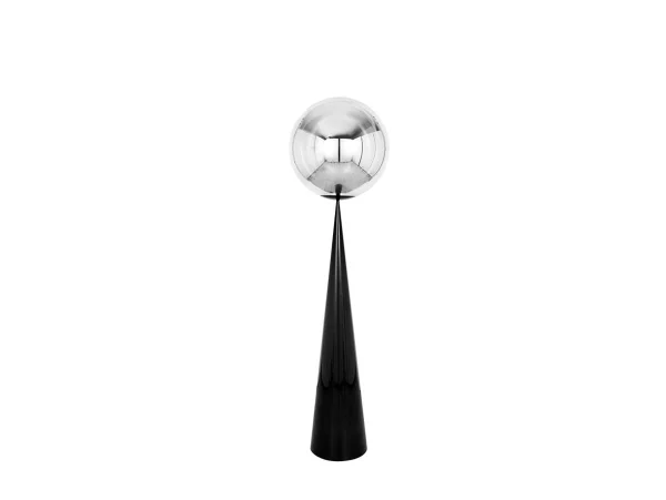 Tom Dixon - Globe Fat Lampadaire Silver/Black