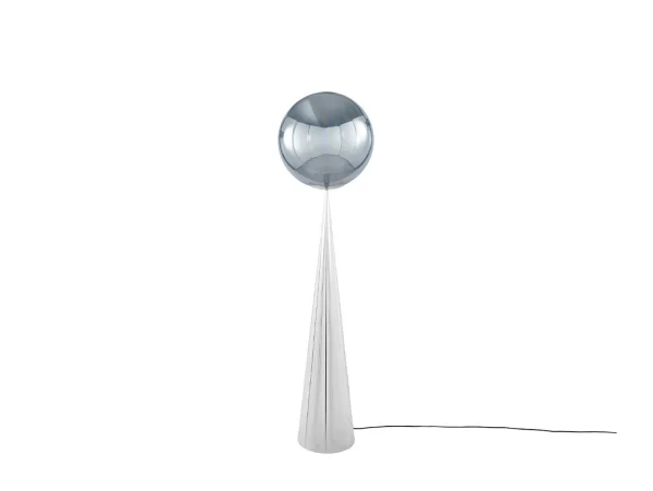 Tom Dixon - Globe Fat Lampadaire Silver/Silver