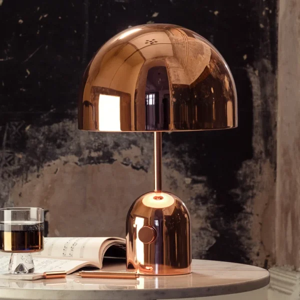 Tom Dixon - Lampe à poser Bell H42,5 cuivre