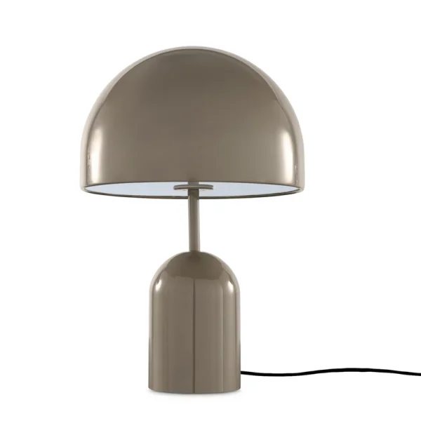 Tom Dixon - Lampe à poser Bell H42,5 Taupe