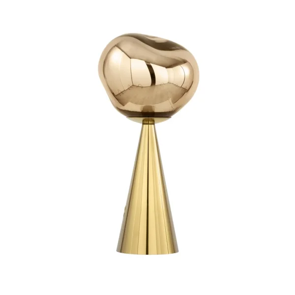 Tom Dixon - Lampe à poser Melt Portable dorée