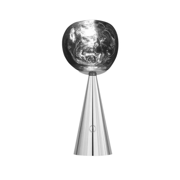 Tom Dixon - Lampe à poser Melt Portable Silver