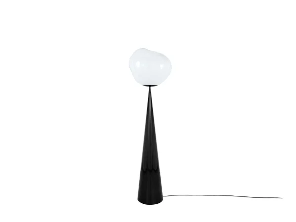 Tom Dixon - Melt Cone Fat Lampadaire Opal/Black