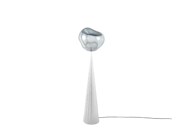 Tom Dixon - Melt Cone Fat Lampadaire Silver/Silver