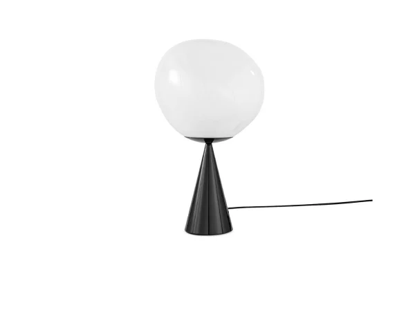 Tom Dixon - Melt Cone Fat Lampe de Table Opal/Black