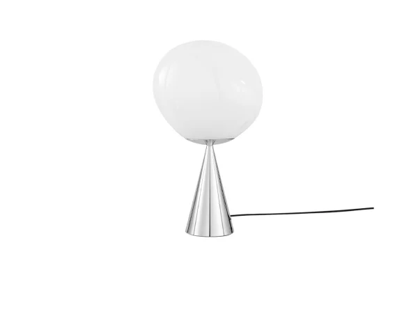 Tom Dixon - Melt Cone Fat Lampe de Table Opal/Silver