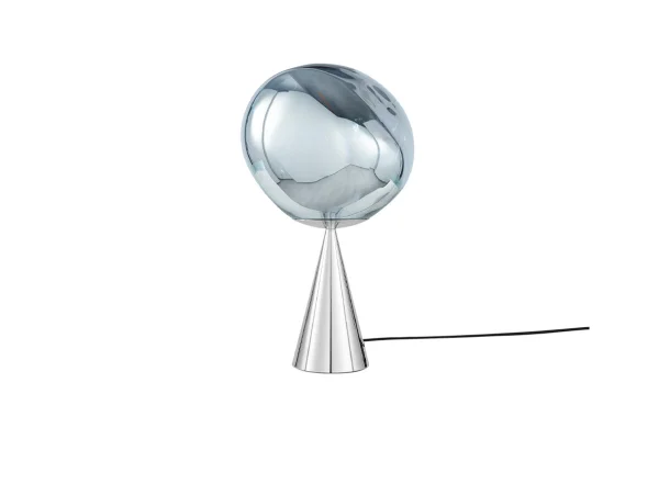 Tom Dixon - Melt Cone Fat Lampe de Table Silver/Silver