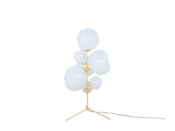 Tom Dixon - Melt Floor Chandelier Lampadaire Gold/Opal