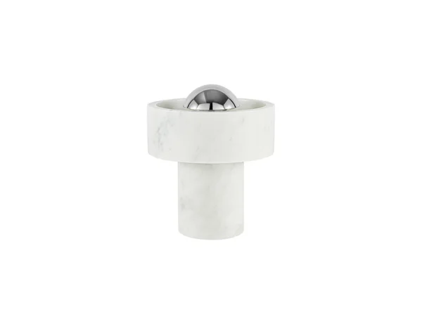 Tom Dixon - Stone Portable Lampe de Table Silver