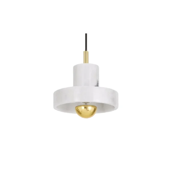 Tom Dixon - Stone Suspension White/Gold