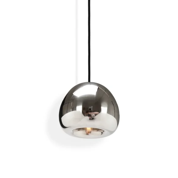 Tom Dixon - Suspension LED Void mini, couleur chrome, Ø 15 cm