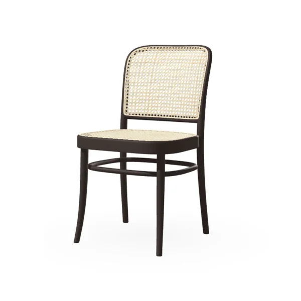 TON Chaise Ton no.811 assise en rotin Coffee B4-New Rotin