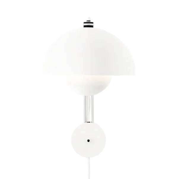 &Tradition - Applique murale Flowerpot VP8 Matt White