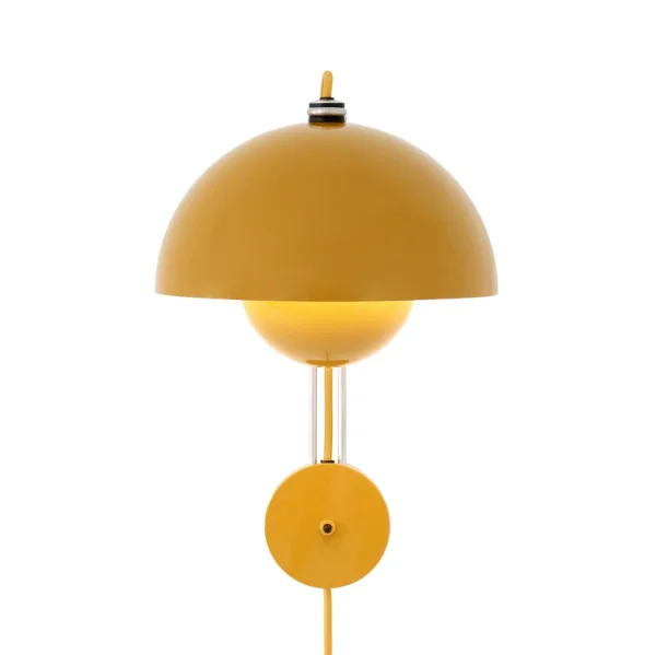 &Tradition - Applique murale Flowerpot VP8 Mustard